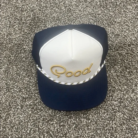 Good Good Golf Blue and White Trucker Cap NWT - Picture 8 of 8